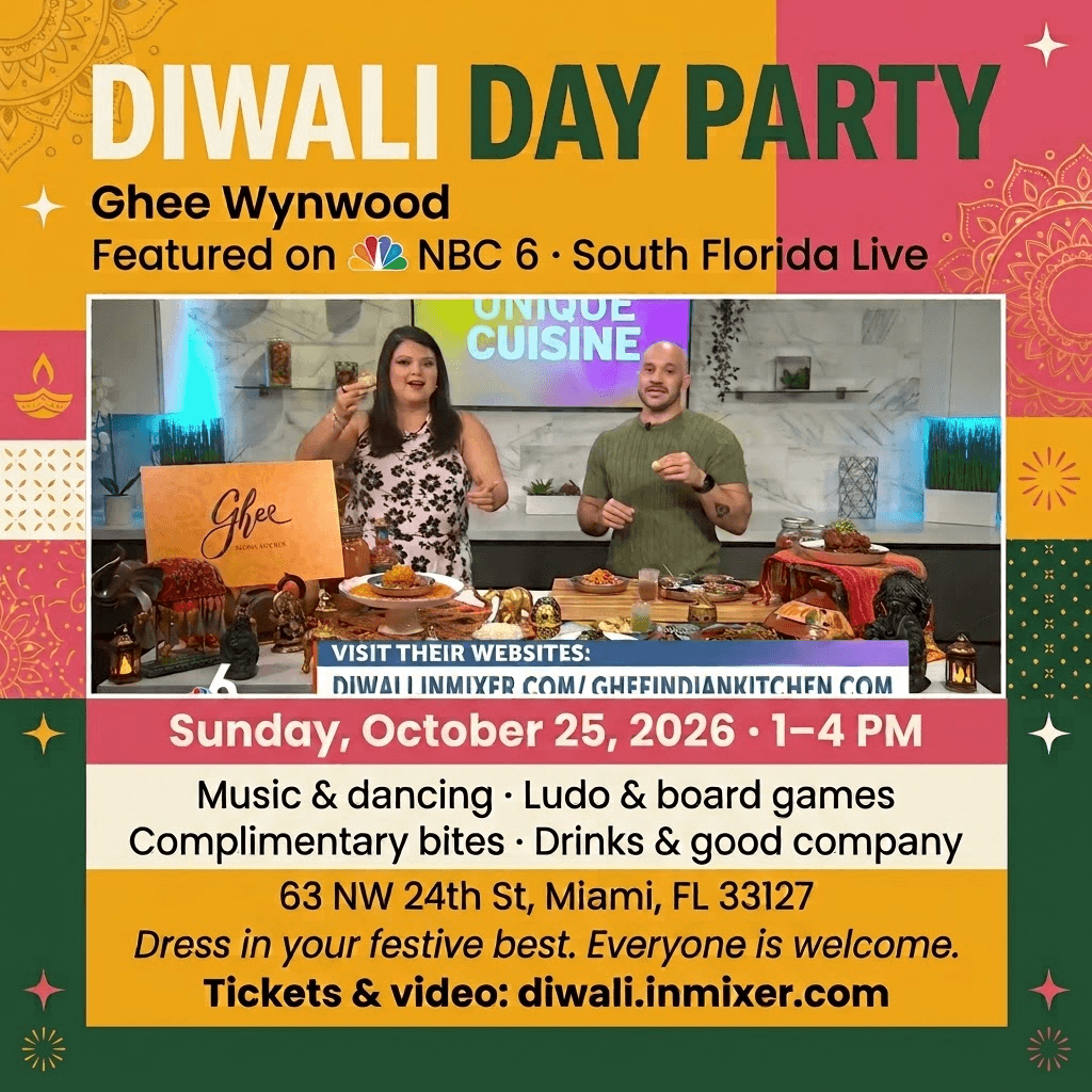 Diwali Day Party @ Ghee Wynwood image 2